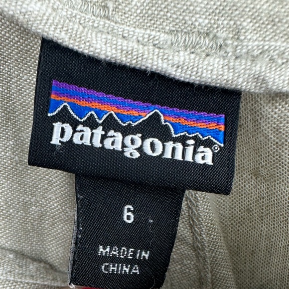 Patagonia Island Hemp Pants Trousers Shambry Shale Womens 6 | Q556 - Picture 3 of 8